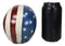 Ebros Patriotic US American Flag Star Spangled Banner Skull Decorative Figurine 5.5"Long Macabre Collectible Statue Historical Pride And Prejudice Freedom Decor of Skulls or Halloween Themed Sculpture