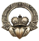 Ebros Royal Celtic Claddagh Ring Wall Plaque Figurine Love Friendship Loyalty