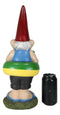 No Peeing In The Pool Lifeguard Vacation Gnome In Shades And Frog Float Statue