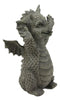 Hug Me Please! Small Baby Garden Dragon With Wide Open Arms Statue Fantasy Decor