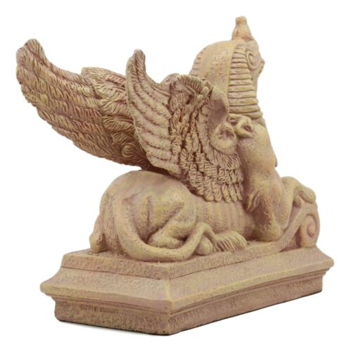 Ebros Egyptian Gods & Pharaohs Sphinx Lioness Guardian Figurine Egyptian Deity