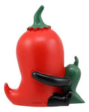 Ebros Furrybones Skeleton Chilito Hot Red Chili Pepper Figurine 3.25"H