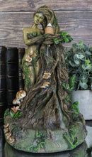 Forest Celtic Greenman Tree Woman Gaia Ent Backflow Incense Cone Burner Decor