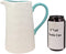 Ebros Blue & White Sea Turtle Ceramic Dinnerware (Hot/Cold Drink Jug Pitcher, 1)
