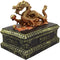 Ebros Chinese Daoism Imperial Nine Dragons Dragon King Decorative Trinket Box