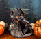Ebros Fantasy Black Macabre Unicorn By Graveyard Of Skulls Electric Oil Burner Statue