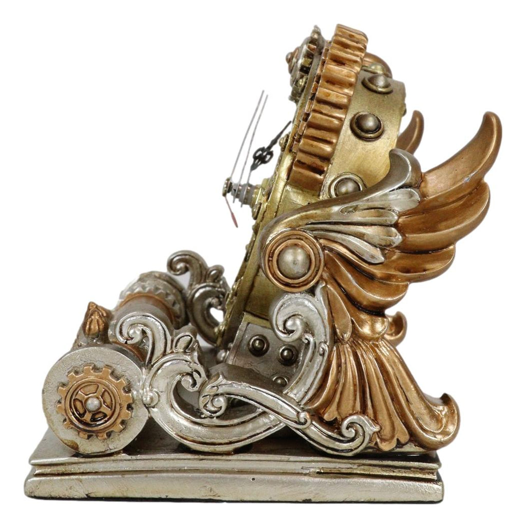 One Way Clockwork Time Machine Steampunk Chronambulator Time Warp Machine With Painted Clockwork Desk ...