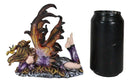 Butterfly Kisses Fall Maple Leaf Fairy With Golden Butterfly Statue 6"Long