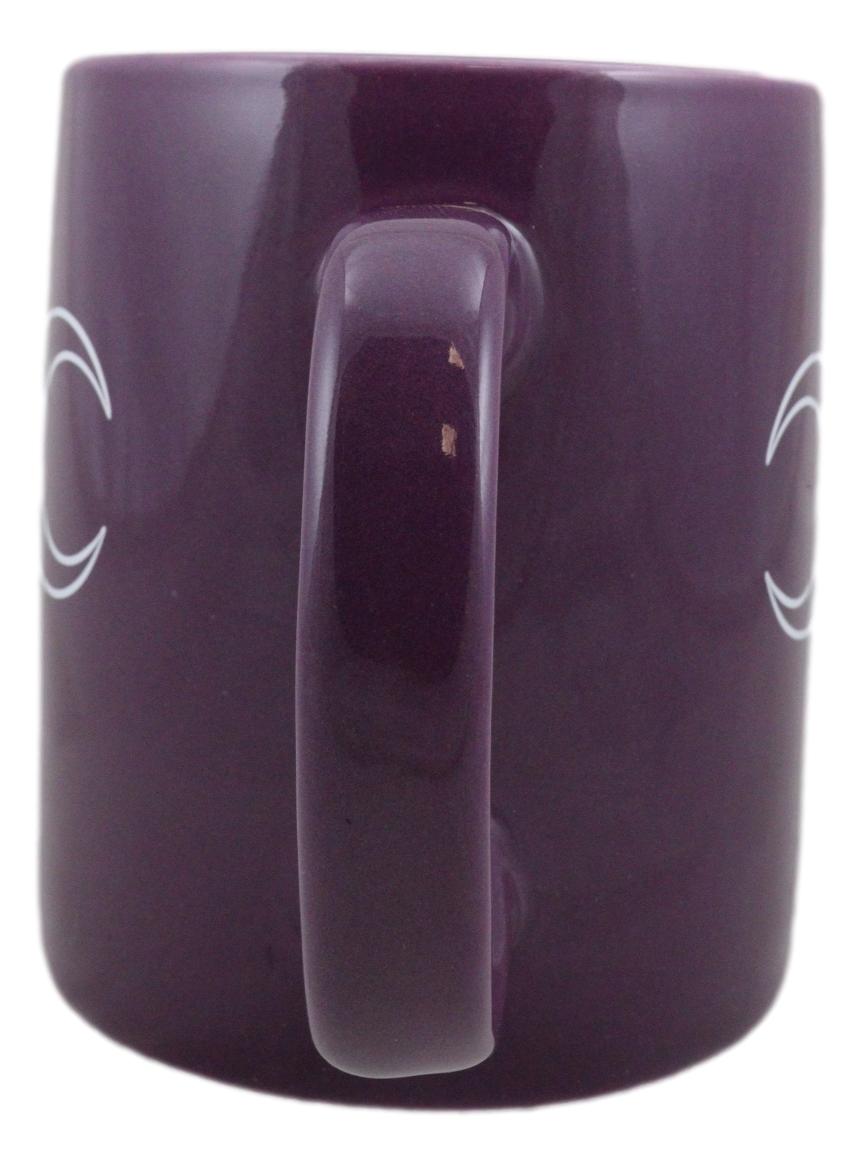 Pack Of 2 Wicca Triple Moons Spiral Goddess Bone China Coffee Mug Cups 12oz