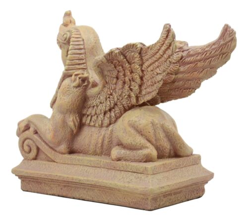 Ebros Egyptian Gods & Pharaohs Sphinx Lioness Guardian Figurine Egyptian Deity