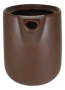 Brown Porcelain Coffee Maker Carafe Pot With Pour Over Dripper Filter Cup Set