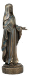 Lady Madonna Virgin Mary With Welcoming Arms Statue 7"Tall Mother of Jesus