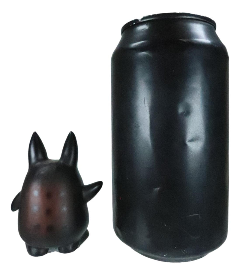 Underbedz Black Devil Burning Fire Ball Blaster Little Umbie Monster Figurine