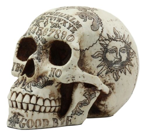 Ebros Paranormal Ouija Spirit Medium Skull Figurine Supernatural Occultist