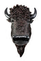 Ebros Large Bison Buffalo Hanging Wall Decor Sculpture Plaque Figurine 18.5" H