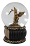 Ebros Guardian Holy Archangel Saint Michael Trampling On Satan Water Globe Figurine