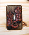 Set of 2 Rustic Western Cowboy Boots Faux Wood Wall Single Toggle Switch Plates