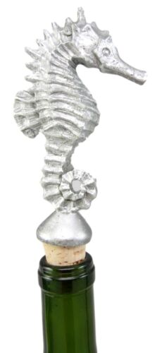 Ebros Nautical Ocean Marine Seahorse Kitchen Bar Wine Bottle Topper Stopper Cork