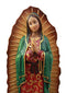 Ebros Gift Our Blessed Virgin Lady of Guadalupe Holy Mother Catholic Divinity Figurine 12" H with Brass Plate Base