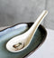 Pack of 6 Melamine Zen Swirl Eggplant Design Deep Chinese Asian Soup Spoons