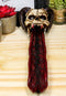 Ebros Goth Vampire Fanged Ram Horned Skull Demon Tongue Incense Stick Holder Figurine