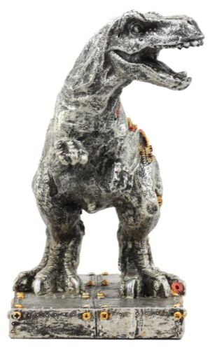 Ebros Steampunk T-Rex Figurine Jurassic Era Predator Tyrannosaurus Rex Statue Dinosaur