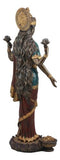 Large Hindu Goddess Of Prosperity And Wisdom Lakshmi Shri Thirumagal Statue 20"H