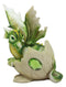 August Birthstone Dragon Egg Statue 5.25"Tall Green Peridot August Gemstone