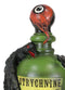 Wicca Paranormal Raven Crow With Eyeball Faux Poison Potion Bottle Prop Decor