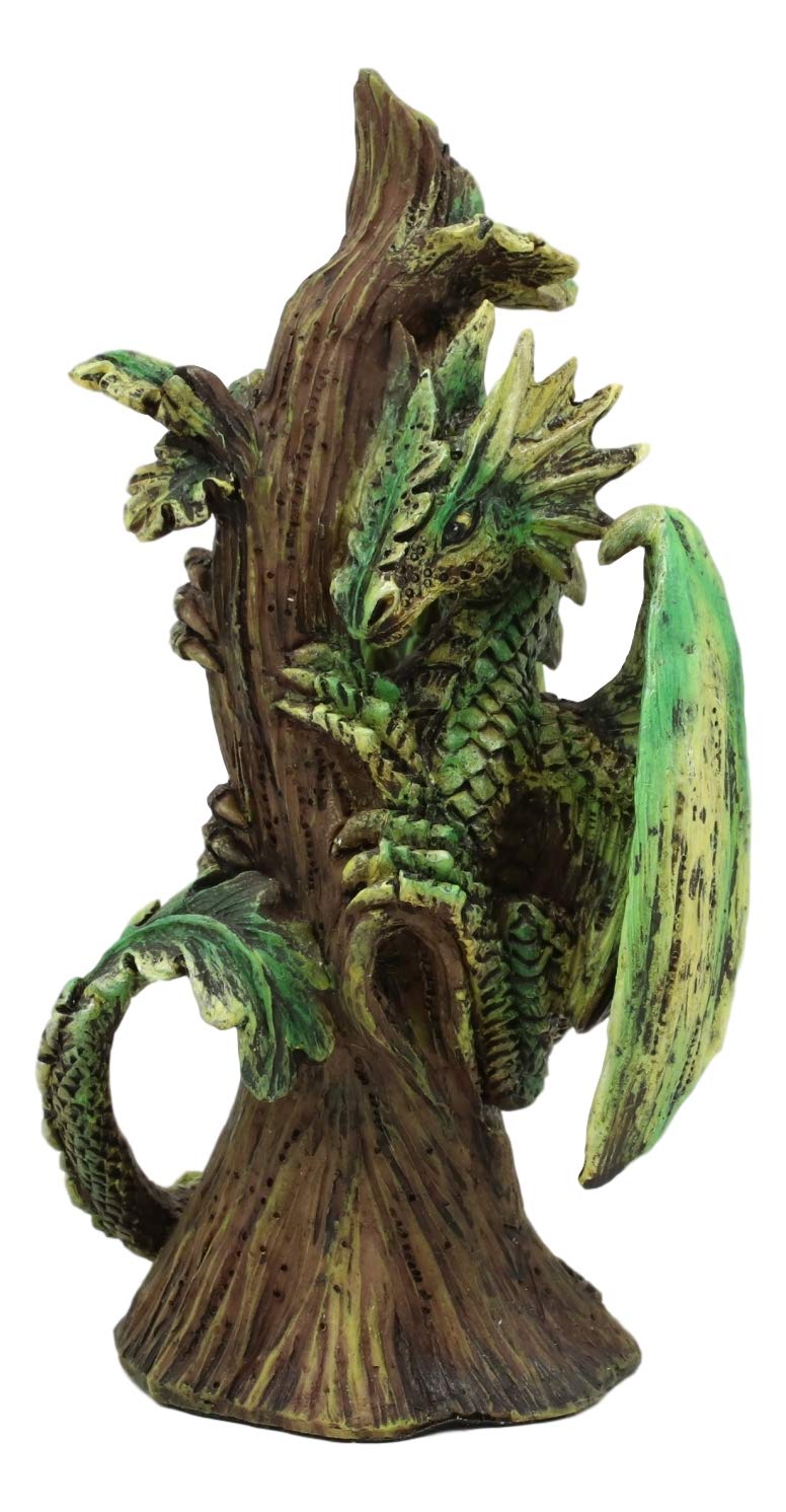 Ebros Dryad Gaia Tree Ent Earth Dragon Baby Wyrmling 5.25"H Figurine Anne Stokes