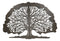 Rustic Longevity Tree of Life With Rich Branch And Root System Wall Cutout Decor