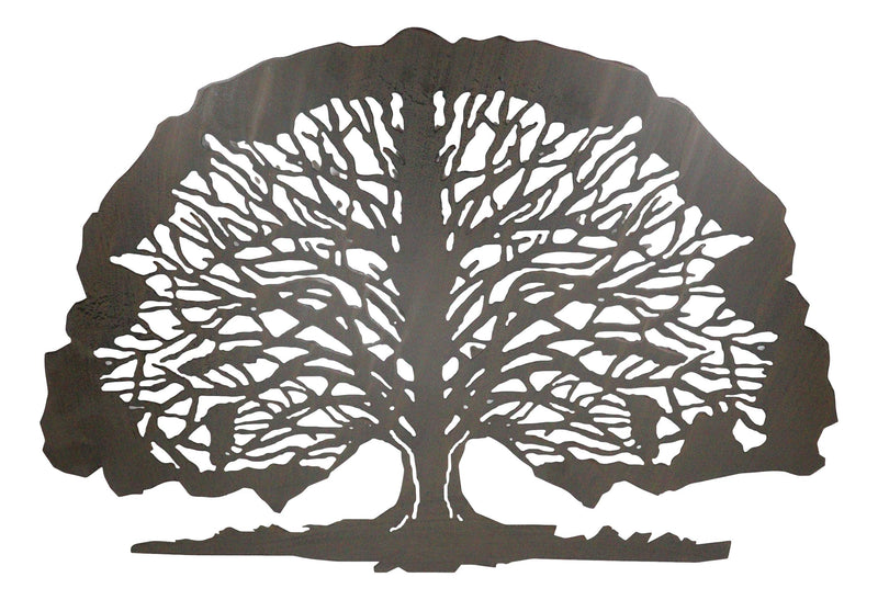 Rustic Longevity Tree of Life With Rich Branch And Root System Wall Cutout Decor