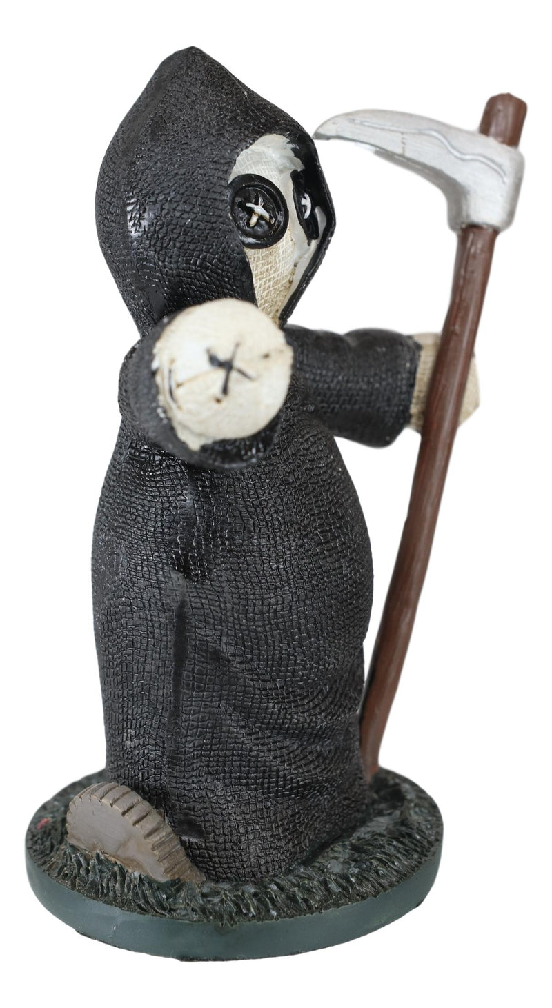 Voodoo Stiches Graveyard Grim Reaper Wtih Scythe Figurine Pinheadz Collection