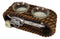 Ebros Western Cowboy Ropes And Revolver Pistol Double Votive Tea Light Candle Holder
