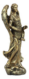 Ebros Holy Archangel Saint Gabriel Patron of Baptism Power Might of God Figurine 5"H