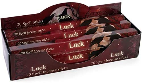 Ebros Yoga Meditation Luck Spell Fragranced Incense 20 Sticks Pack -Pack of 6
