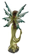 Earth Elemental Fairy Figurine Gaia Green Thumb Faerie Fantasy Sculpture 11.25"H