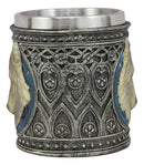 Ebros Gift Alpha Direwolf Wolf Celtic Tribal Magic Resin 16oz Drinking Mug With Stainless Steel Rim Figurine For Coffee Tea Cereal Drinks Halloween Kitchen Dining Decor Of Timber Wolves