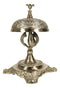 Vintage Antique Style Ornate Baroque Victorian Front Desk Hotel Counter Bell