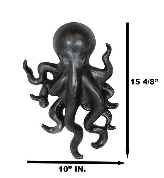 Mythological God Cthulhu Kraken Monster Octopus With Arm Tentacles Wall Decor - Ebros Gift
