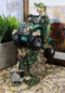 Hillbilly Ride Country Hunter With Rifle On A Mud Runner With Animals Figurine