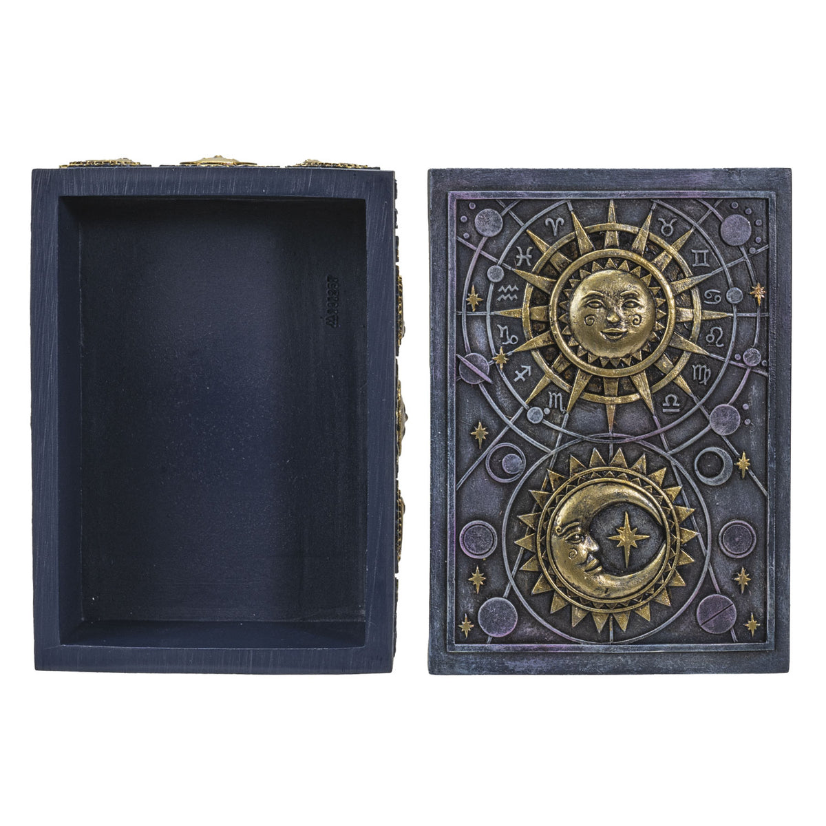 Fortune Telling Celestial Astrology Sun And Moon Tarot Cards Decorative Box
