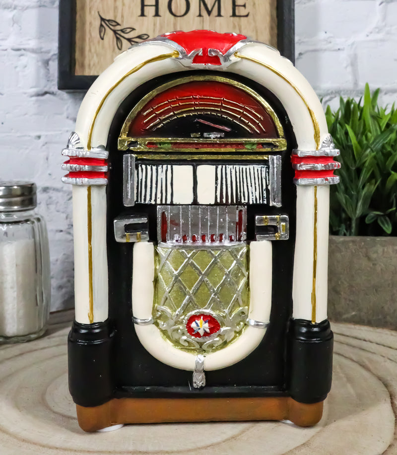 Classic 50s Nostalgia Rock and Roll Diner Retro Jukebox Paper Napkin Holder