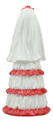 Day of The Dead Romantic Wedding Skeleton Bride Rosa Statue Dia De Muertos Love