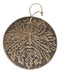 Ebros Nature Spirit God Celtic Greenman Terracotta Round Medal Wall Decor Plaque