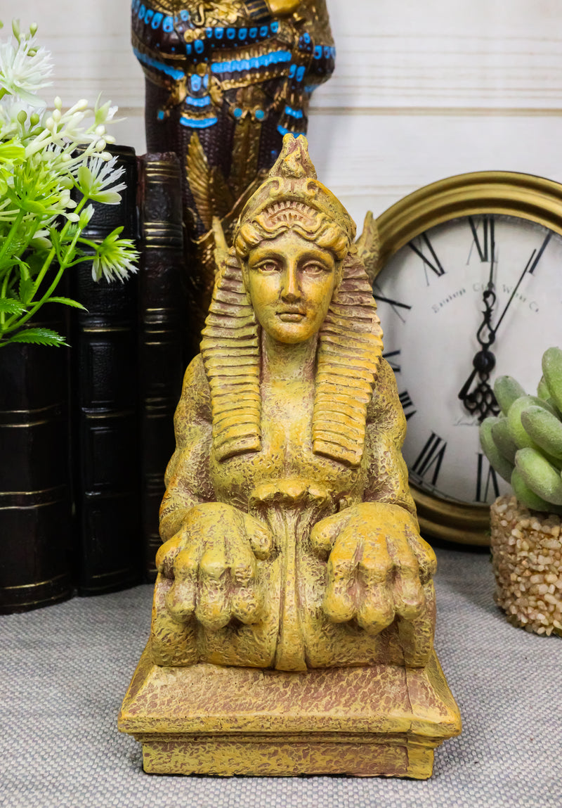 Ebros Egyptian Gods & Pharaohs Sphinx Lioness Guardian Figurine Egyptian Deity