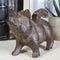 Cast Iron Small Whimsical Flying Pig Angel Decorative Statue Desk Paperweight