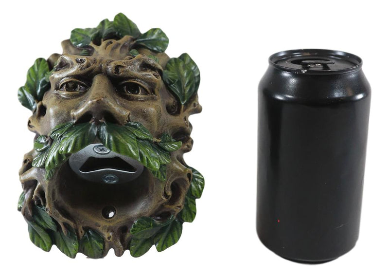 Ebros Celtic Greenman Wall Mounted Bottle Opener 6"H Home Decor