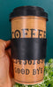 Paranormal Ouija Talking Spirit Board Reusable Travel Mug Cup W/ Lid And Sleeve