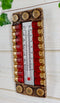 Ebros Western 12 Gauge Shotgun Shell Ammo Indoor Wall Thermometer Figurine 7.5"H